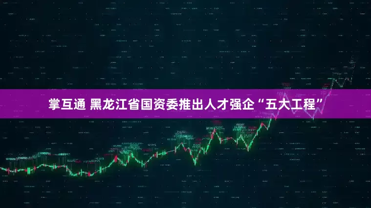 掌互通 黑龙江省国资委推出人才强企“五大工程”